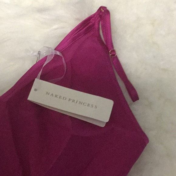 Naked princess silk romper - Picture 6 of 6